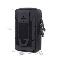 Camping Hiking Cycling 1000D Nylon Waist Bags Waterproof 6.7 Inches Phone Keys Tools Small Utility Pouch Men Tactical Pouch Bags - Multicolor - View 12