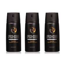 Axe Dark Temptation Mens Deodorant Body Spray, 150ml - 3 Pcs - View 1