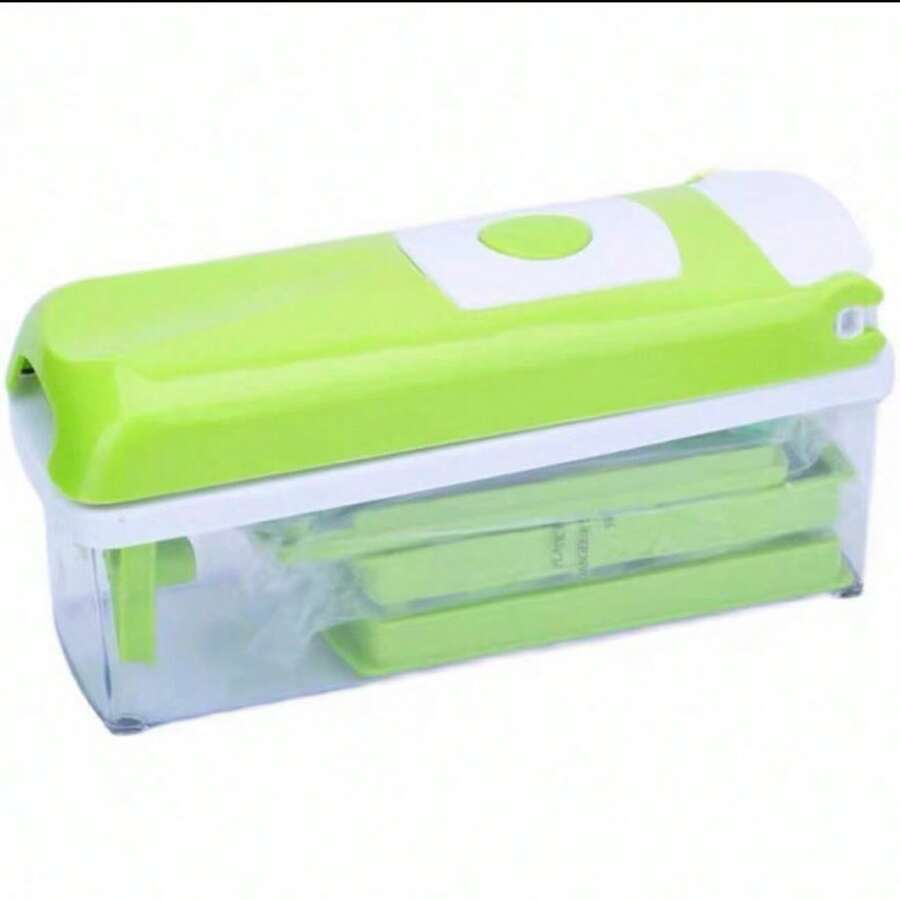 Vegetable Chopper - Green - View 1