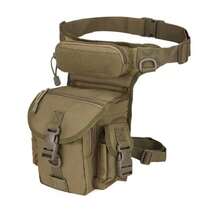 Tactical Drop Leg Pouch Bag Type B Cross Over Leg Rig Outdoor Bike Cycling Hiking Thigh Bag - Multicolor - View 9