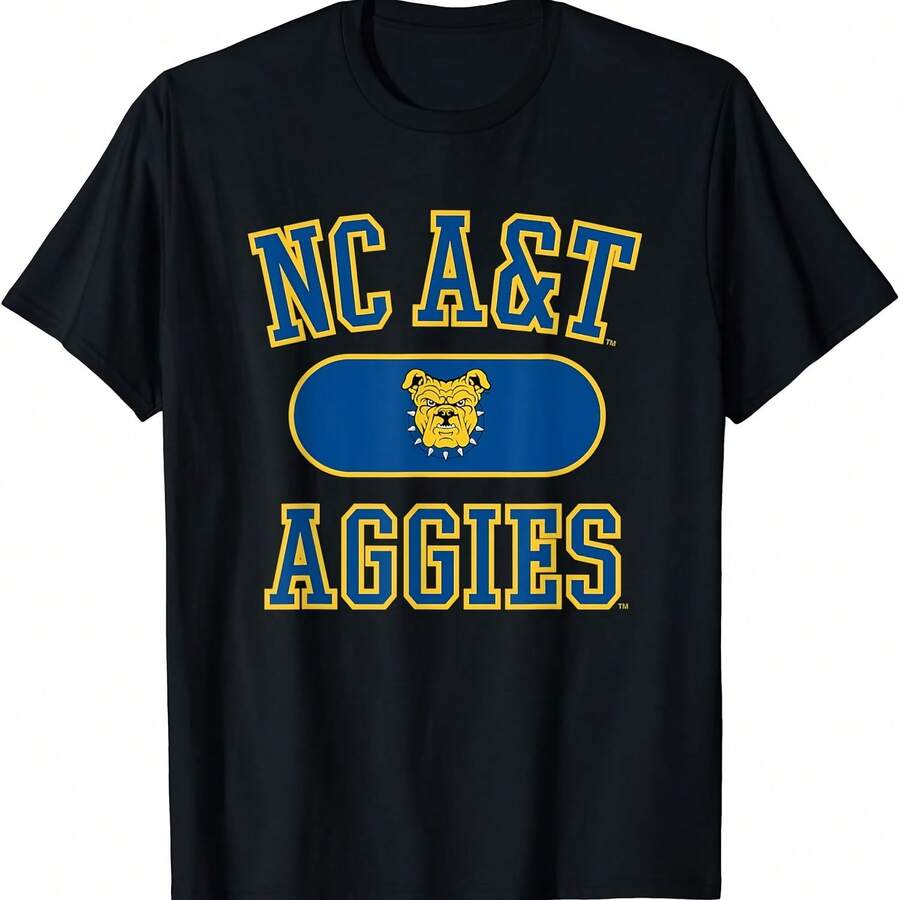 North Carolina A&T Aggies Varsity T-Shirt - màu đen - Xem 1