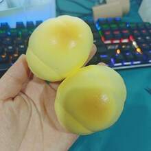 1pc New Soft Squishy Pig Bread Squeeze Toy, Stress Relief Slow Rebound Fidget Toy, Perfect Gift For Birthday, Christmas, Halloween - Multicolor - View 9