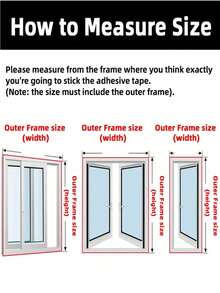 Anti-Mosquito Window Screens,Self-Adhesive Window Screen, Dustproof Mosquito Net, Easy To Install And Reusable For Home Use - A - View 11