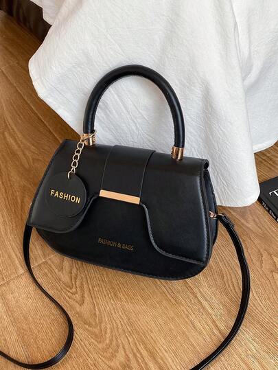 Nueva bolsa cuadrada pequeña con textura de moda, bolso de hombro cruzado para mujer, bolso de mano de unicolor simple para ir al trabajo