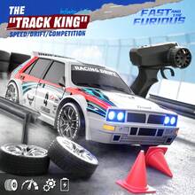 1/24 Scale RC Car, Upgraded Drift Racing Car,Off-Road RC Vehicle - White - View 3