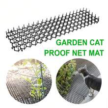 6pcs Garden Anti-Cat Spike Mats, Plastic Deterrent Spikes To Protect Plants From Cats And Dogs Digging - Multicolor - View 7