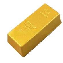 慢回弹PU材质慢回弹金砖挤压玩具，逼真金锭和金条玩具，完美礼物，生日礼物 - 彩色 - 查看 13