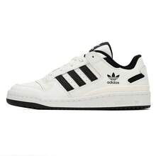 Adidas FORUM LOW CL 轻便透气低帮休闲运动鞋，男女通用 - 一號黑/亮白 - 查看 8
