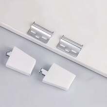 2/4 Pcs Hanging Bracket & Wall Hanger Plate Set Kitchen Cabinet Cupboard Wall Mounting & Overhead Wall Hanging 60KG Load Capacity - Hanging Bracket -2 Pcs - View 7