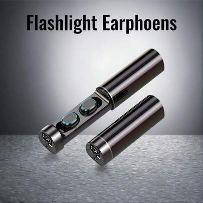 Briame Biame Wireless Earbuds, In-Ear Sports & Gaming Headphones With Microphone, 300mAh Battery, Sliding Earbuds