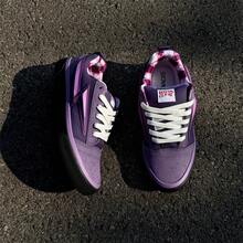HNLY CLN Limited Edition Reissue Purple Oversized Lightning Bread Sneakers, Niche Street Hip-Hop Skateboard Design, Minimalist New Unisex Outdoor All-Season Low-Top Compact Casual Skate Shoes, Non-Slip Durable American Rugged Style, Student Party Vacation Workwear Couple Classic Versatile Hiking Outdoor Women Shoes, Retro Fashion Commute Daily Outdoor Suitable For Various Occasions Men Shoes DW004 - Purple - View 7