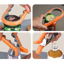 4-In-1 Multi-Function Jar Opener - Effortless, Non-Slip Grip For Easy Jar Opening, Perfect For Seniors, Weak Hands, Home, And Restaurant Use - Durable, Space-Saving Design For Kitchen Convenience - View 10