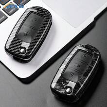ABS Carbon Fiber Car Key Case Cover For VW Polo Tiguan Passat B5 B6 B7 Golf 4 5 6 MK6 Jetta Lavida Skod Octavia Seat - a - View 3