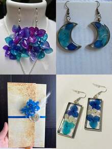 1Box High Quality Multicolour Hydrangea Dried Flowers-Perfect For DIY Crafts,Candles,Weddings,Diy Handmade - White - View 5