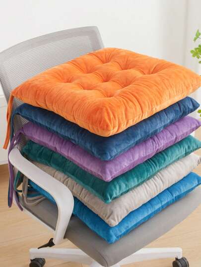 1 Soft And Breathable Modern Square Chair Cushion - All-Season Versatile Seat Cushion - Machine Washable, , Comfortable And Fitting, Suitable For Home, Office, Restaurant Furniture - Modern Style, Easy-To-Clean Surface, Perfectly Fits Chairs And Benches - Ideal For Kitchens And Dining Rooms - Dining Chair Cushion, Suitable For Long Sitting Hours, Cushion, Seat Pad