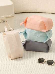 Túi đựng đồ lót du lịch, túi đựng quần lót và tất di động, túi đựng đồ chống thấm nước có tay cầm, túi đựng mỹ phẩm tối giản, túi đựng đồ lót mini đa chức năng, phù hợp cho cả nam và nữ, dùng để đựng đồ lót, tất và mỹ phẩm, phụ kiện thiết yếu cho du lịch, du thuyền, bãi biển, chuẩn bị năm học mới. - Nhiều màu - Xem 17