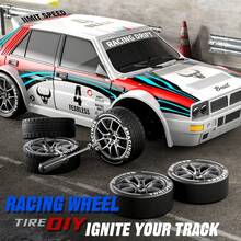 1/24 Scale RC Car, Upgraded Drift Racing Car,Off-Road RC Vehicle - White - View 6