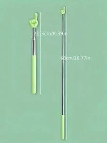 Extendable Finger Reading Pointer, Stretchable Finger Pointer, Retractable Finger Pointer, Teacher's Extendable Finger Pen For Classroom Whiteboard Demonstration, Teacher/Mom Birthday Gift, Home Reading Supplies, Back To School Supplies - Multicolor - View 4