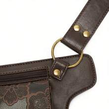 Printed Fashionable & Practical Handmade Waist Bag, Multi-Card Slots, Adjustable, Dual-Use Chest/Waist Bag - Multicolor - View 11