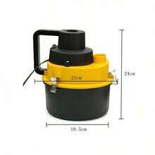 Aspiradora de coche de 12V, limpiador multifuncional portátil y potente para coches, yates y vehículos recreativos, adecuada para limpiar sofás, asientos, colchones, juguetes inflables y rincones, alimentada por un encendedor de cigarrillos, con un diseño - Multicolor - Ver 4