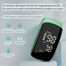Oxímetro Digital Recargable USB C, Pulso De Dedo Muy Preciso - Ver 4
