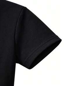 Conjunto Casual Marino Rayas Chic - Negro - Ver 5