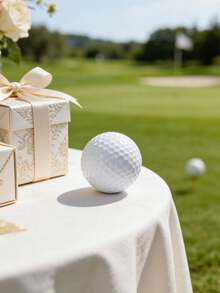 Personalized Golf Ball Wedding Favor, Double-Layer Practice Golf Ball Blank, DIY, Golf Wedding Gift, Collectible Toy - Multicolor - View 3