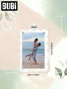 DIY汽车遮阳板相框夹通用磁性照片架，适合家庭、情侣、男女朋友情人节礼物，汽车用品配件 - A - 查看 3