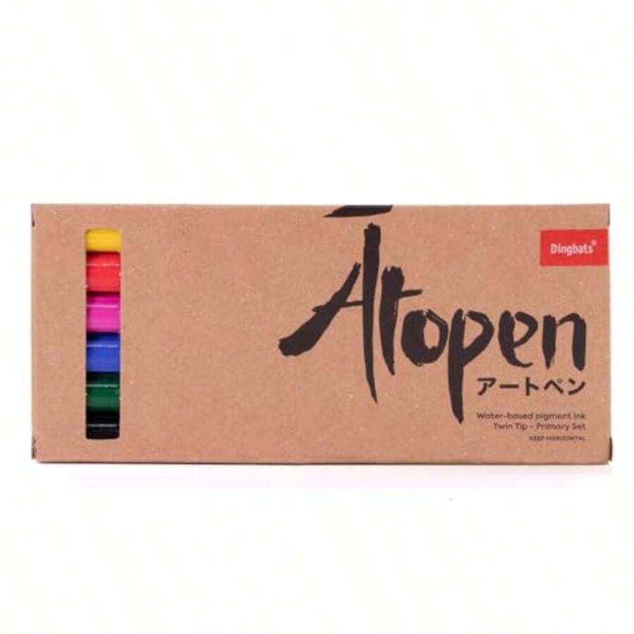 Markers - Set Of 6 Primary Colors - View 1