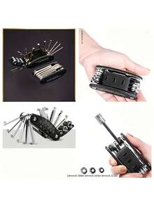 4-Season 16-In-1 Wrench Set - Universal Tool With Anti-Slip Handle And Rotating Design, Durable And Easy To Use For Home And Car Repair Tasks, Home Maintenance, Car Maintenance, Compact Tool, Versatile Wrench, Sturdy Build, Highquality Steel - Multicolor - View 9