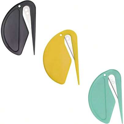 Letter Opener Envelope Slitter Wrapping Paper Cutter Pet Knot Cutter Portable Dog Comb Kit