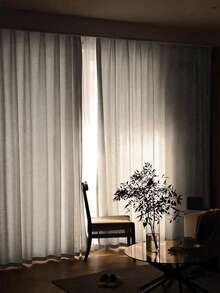 100% Blackout Shield Linen Blackout Curtains For Bedroom 72 Inches Long,Back Tab/Rod Pocket Living Room Drapes,Thermal Insulated Textured Blackout Curtains 2 Panels Set,50" W X 72" L,Cream - 1PC - View 9