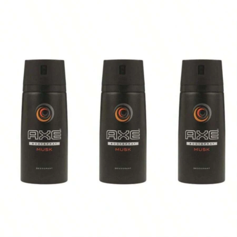 Axe Musk Mens Deodorant Body Spray, 150ml - 3 件 - 查看 1