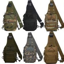 Tactical Shoulder Backpack Rover EDC Outdoor CCW Sling Bag Hiking Camping Pack Concealed Range Bag Hunting Daypack - Multicolor - View 7