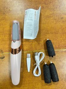 可充电电动磨脚器和去茧器套装 - 300mAh电池供电磨脚器，便携式足部清洁器，可去除死皮、干燥皲裂的脚后跟，防水足部护理工具，适合居家和旅行使用，是圣诞节、母亲节送给女性、男性、妻子、丈夫、女友、妈妈的完美礼物。 - 彩色 - 查看 15