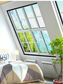 Anti-Mosquito Window Screens,Self-Adhesive Window Screen, Dustproof Mosquito Net, Easy To Install And Reusable For Home Use - A - View 5