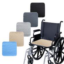 1 pieza Cojín para silla de ruedas, almohadilla para incontinencia de ancianos, absorbente y transpirable, impermeable y a prueba de fugas, almohadilla de cuidado de unicolor, silla de ruedas/silla de comedor/asiento de coche, unisex, adecuado para personas de mediana edad, ancianos, personas con discapacidad, todas las estaciones, regalo perfecto para vacaciones. - Multicolor - Ver 12