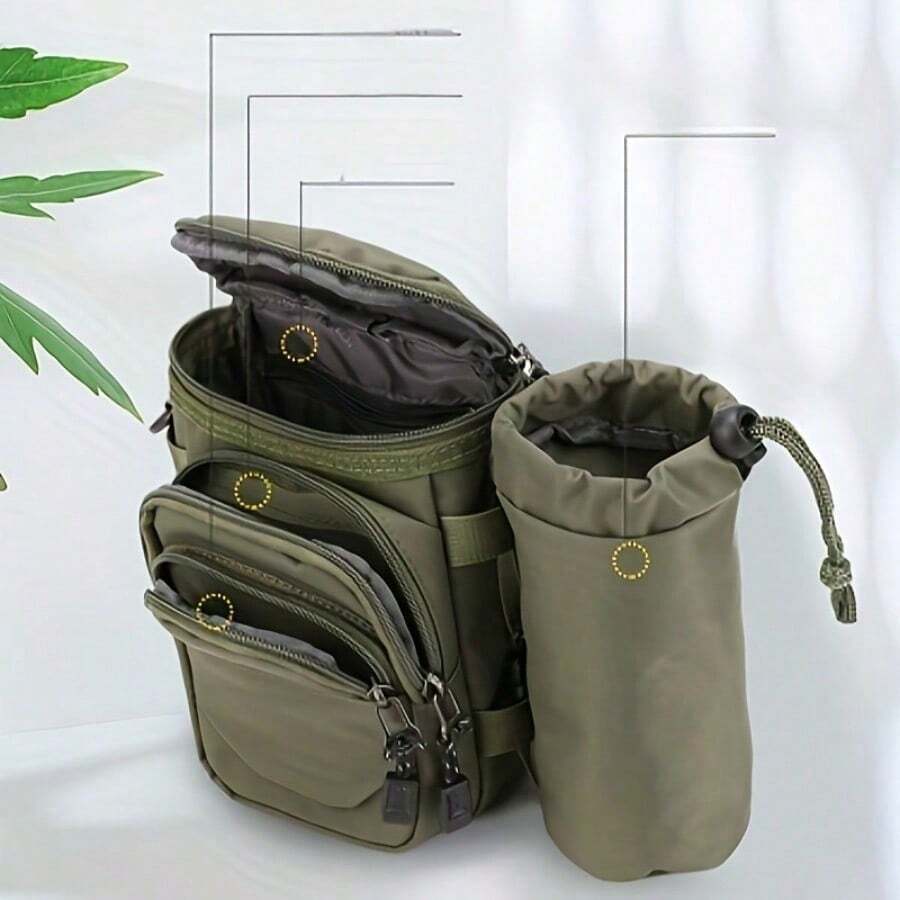 奥天新款多功能单肩包、斜挎包、水壶包、腰包、牛津布包 - 彩色 - 查看 1