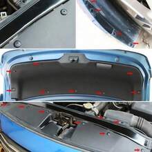 100pcs Multi-Purpose Car Fixing Clips, Black Nylon Material, Includes Bumper Fasteners, Grommets, Fender Clips, Universal Auto Fastener Replacement Parts - 100Pcs Car Buckles - View 8