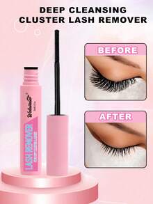 Waloshow 10ml Single Lash Glue & Sealant, Remover Liquid, Lash Applicator, 2-In-1 Cluster Lash Glue & Sealant, Lash Brush, Cluster Lash Glue, Lash Glue, Tweezers, Cluster Lash Glue, Lash Glue & Sealant, Lash Glue, Cluster Lash Tools, Lash Extension Tools, Lash Tools Kit - Pink - View 14