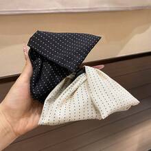 2pcs Minimalist Polka Dot Triangle Hair Clips For Women - Multicolor - View 7