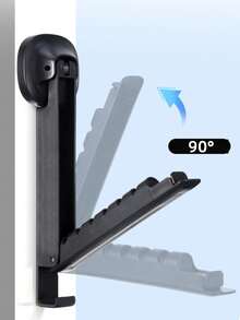 Multi-Functional Retractable Suction Cup Clothes Hanger, Wall-Mounted Window Drying Rack, Drill-Free Door Hanging Hook, Portable Travel Clothes Drying Rack, Foldable Dorm Laundry Rack, Suction Cup Storage Organizer - Multicolor - View 3