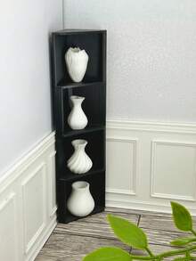 娃娃屋塑料三角转角柜墙角书架带储物功能 - 轉角書櫃 - 查看 6