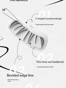 二合一防水防晕染眼线睫毛膏套装，持久卷翘定型 - 彩色 - 查看 8