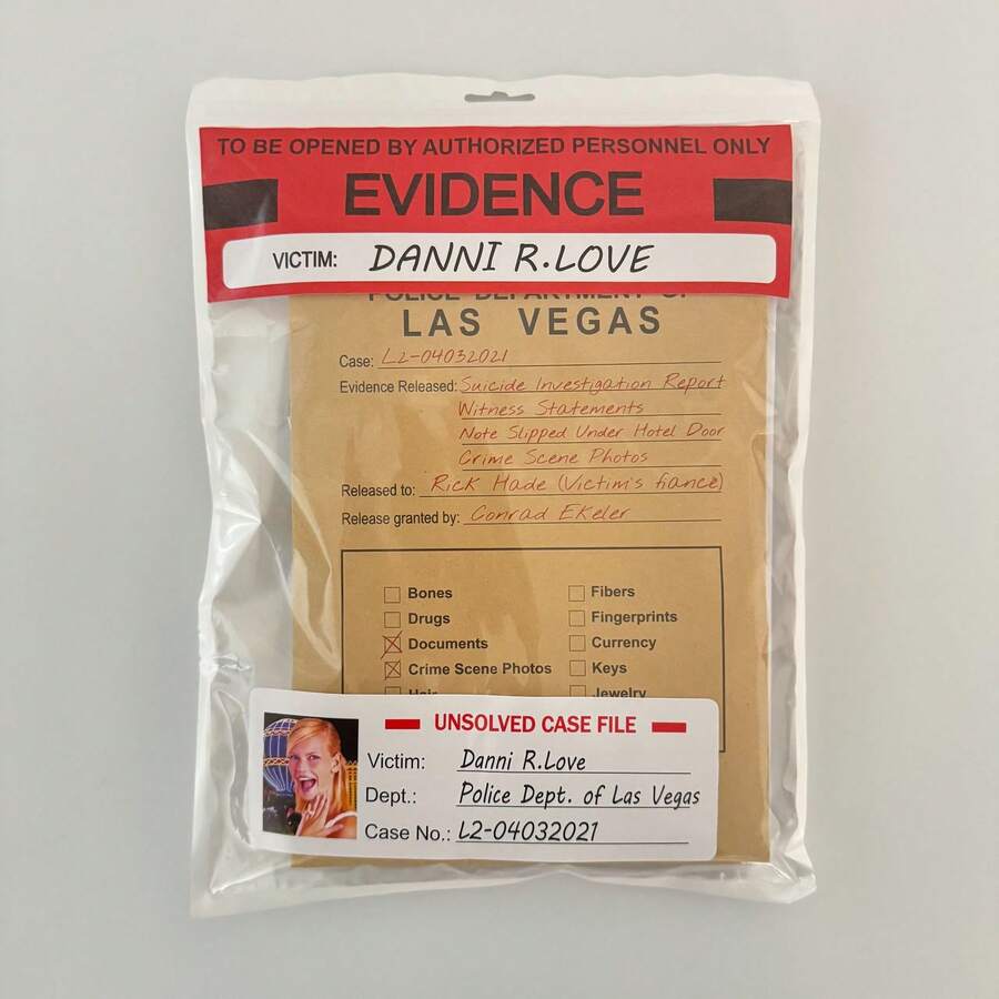 悬案解谜游戏 | 你能破案吗？逼真的证据和线索，引人入胜的团队活动，迷你游戏，精细的角色画像，游戏配件，优质印刷材料，适合成人玩家的团体活动游戏，高质量线索 - 彩色 - 查看 1