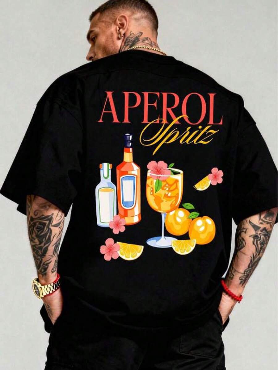 Men Outdoor Tees & Tanks - Black - View 1