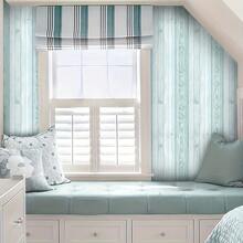 1 Roll Light Blue Textured Self-Adhesive Contact Paper, Peel And Stick Wallpaper Suitable For Room Walls, Living Room, Bedroom, Cabinets And Drawers, Removable And Washable, 17.7 Inches Wide X 118 Inches, Natural Oak - Volume 1 - View 8