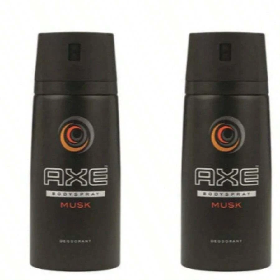 Axe Musk Mens Deodorant Body Spray, 150ml - 2 Pcs - 查看 1