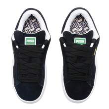 Puma Giày thể thao unisex bằng da lộn cỡ XL, thoải mái và nhẹ, Mã sản phẩm: 395205-02 - Đen-Puma Trắng - Xem 6