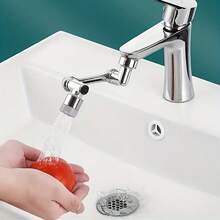 一款可720°旋转的不锈钢水龙头延长杆，能够清洁水槽内的污垢，也适用于阳台和浴室台面。 - A - 查看 2